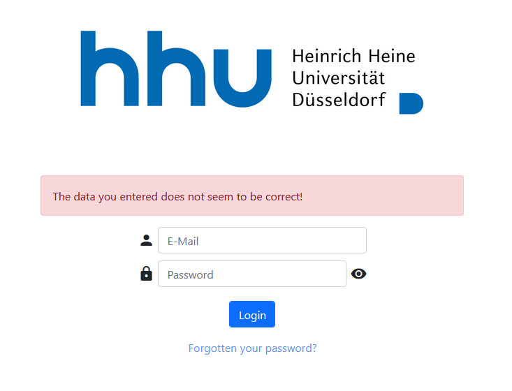 How do I log in to the application if I am an Employee?