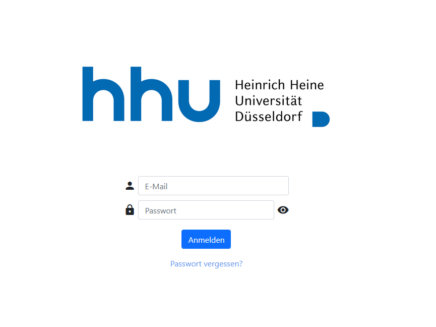 Wie melde ich mich in der Anwendung an, wenn ich ein/e Mitarbeiter/in bin?