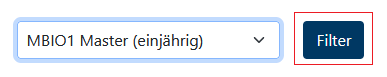 How do I filter modules through the given choices?